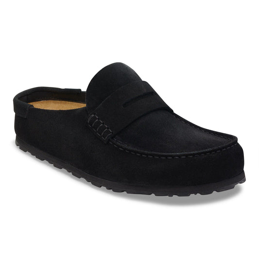 Naples Wrapped Suede Leather in Color Black | Birkenstock