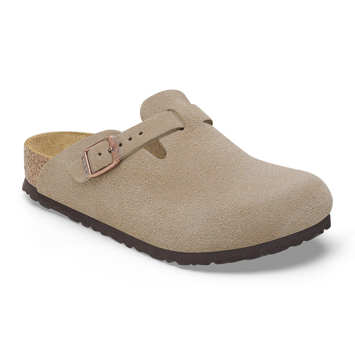 Boston Kids Suede Leather in Color Taupe | Birkenstock