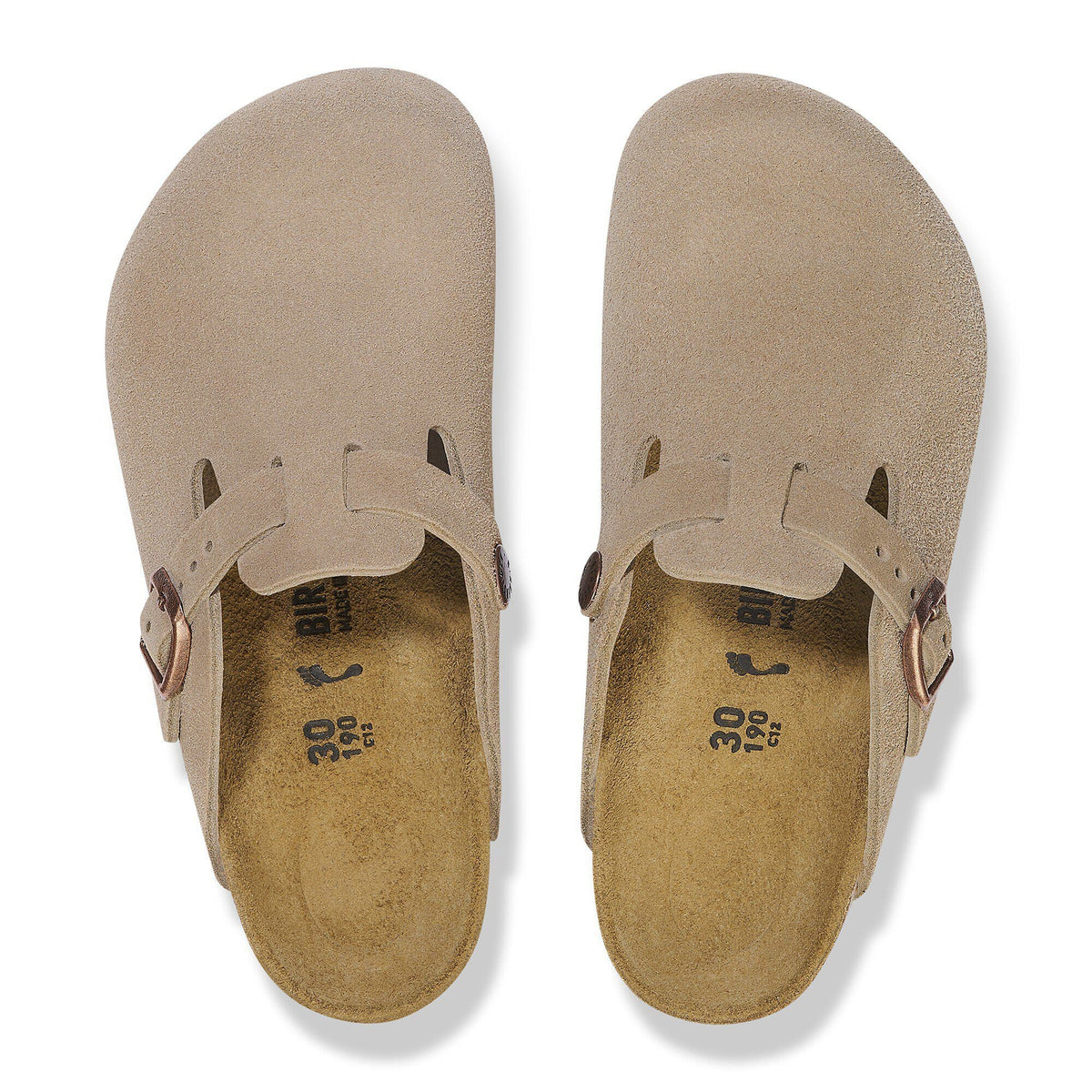 Boston Kids Suede Leather in Color Taupe | Birkenstock