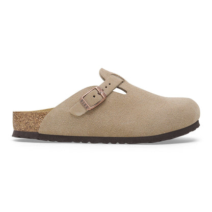 Boston Kids Suede Leather in Color Taupe | Birkenstock