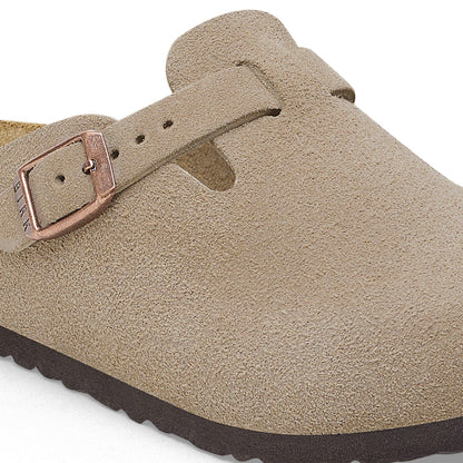 Boston Kids Suede Leather in Color Taupe | Birkenstock