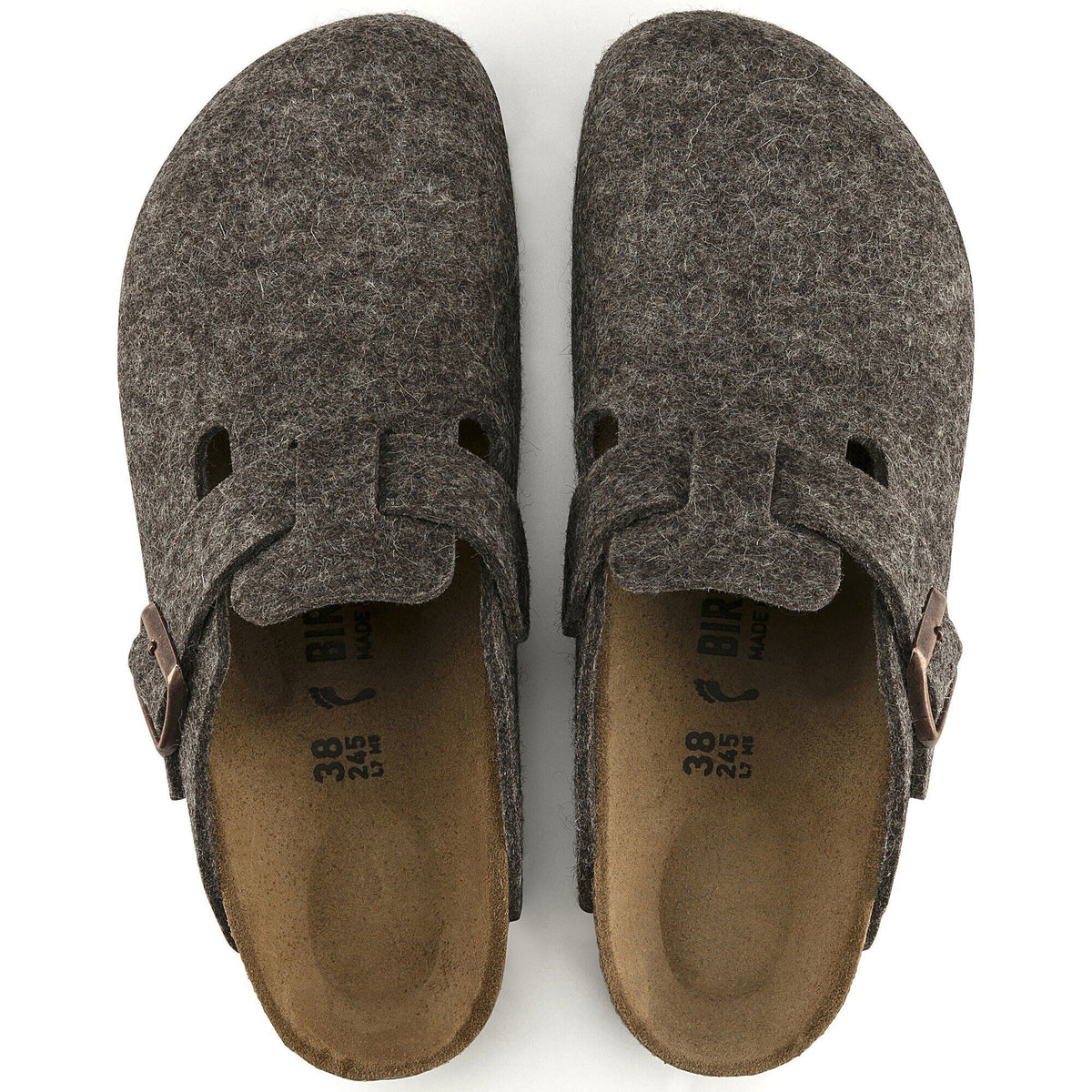 Boston Felt in Color Cacao | Birkenstock