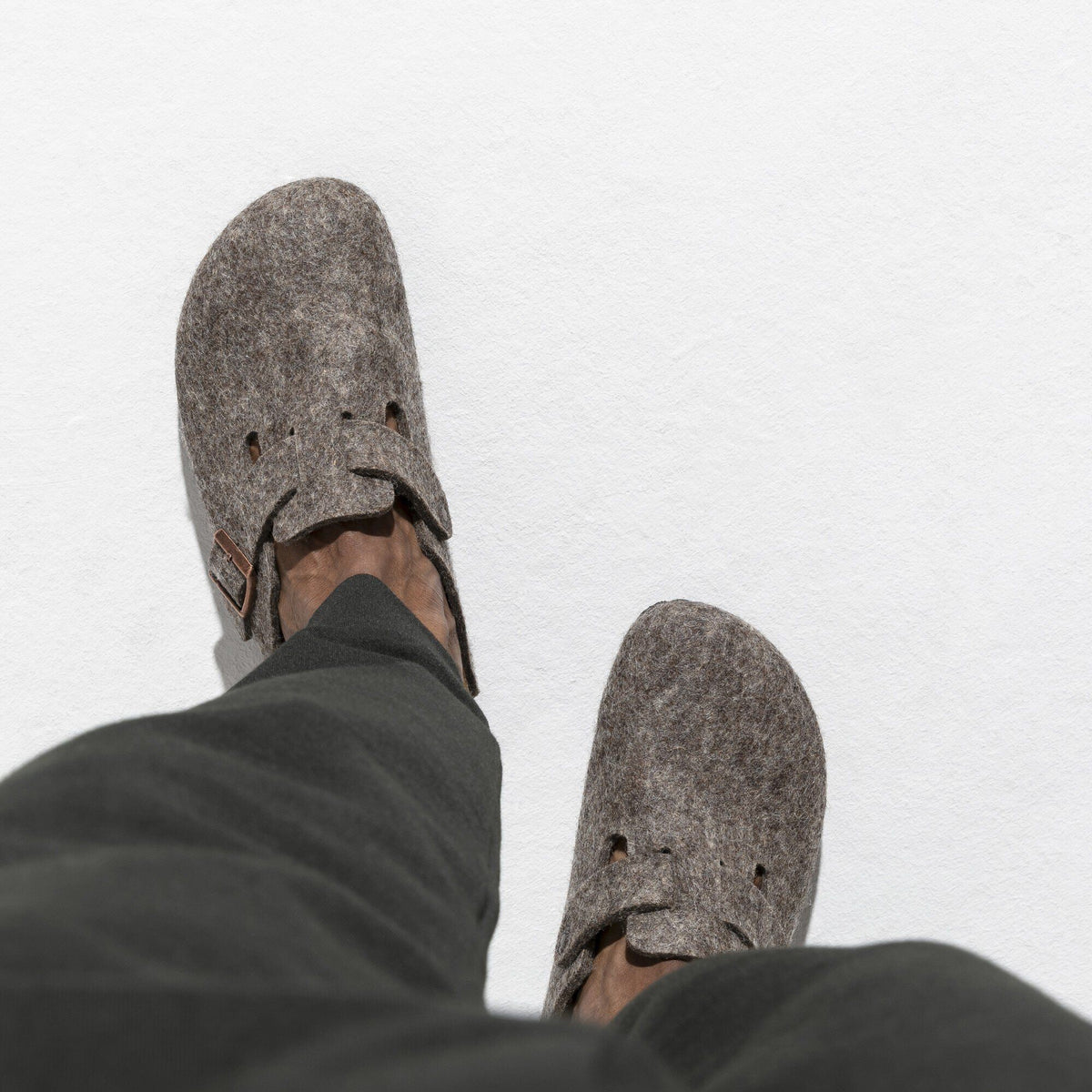 Boston Felt in Color Cacao | Birkenstock