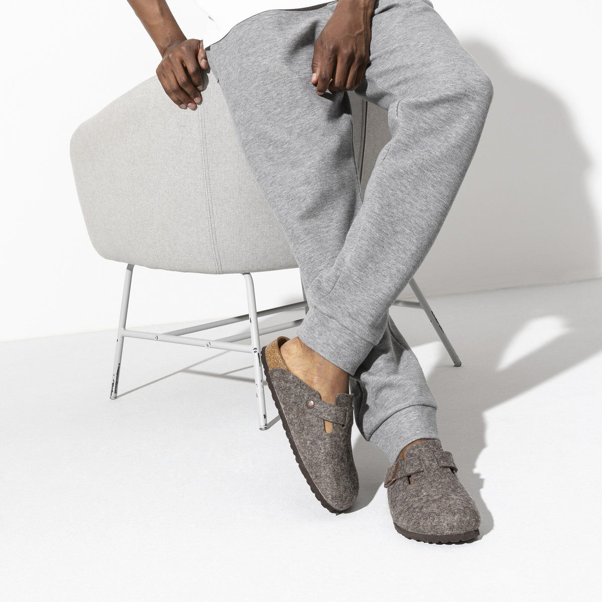 Boston Felt in Color Cacao | Birkenstock