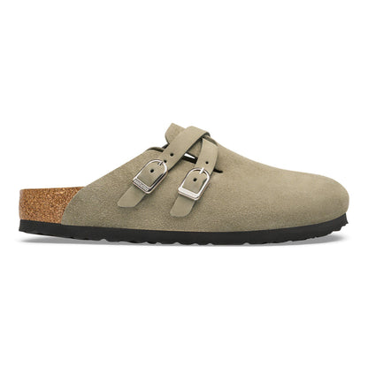 Blair Suede Leather in Color Taupe | Birkenstock