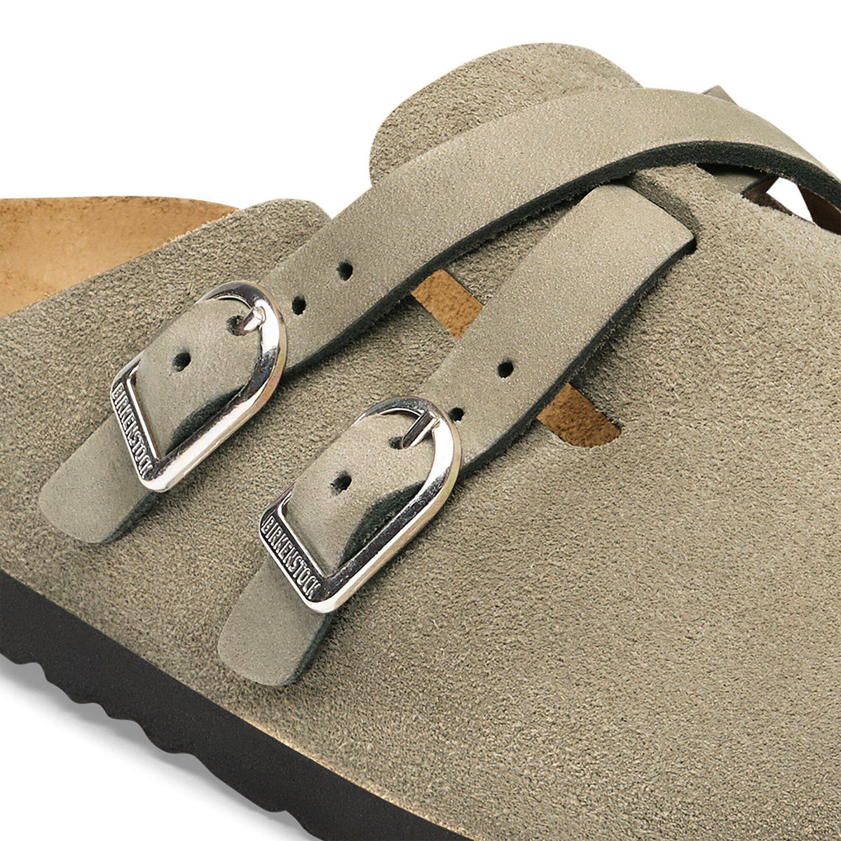 Blair Suede Leather in Color Taupe | Birkenstock
