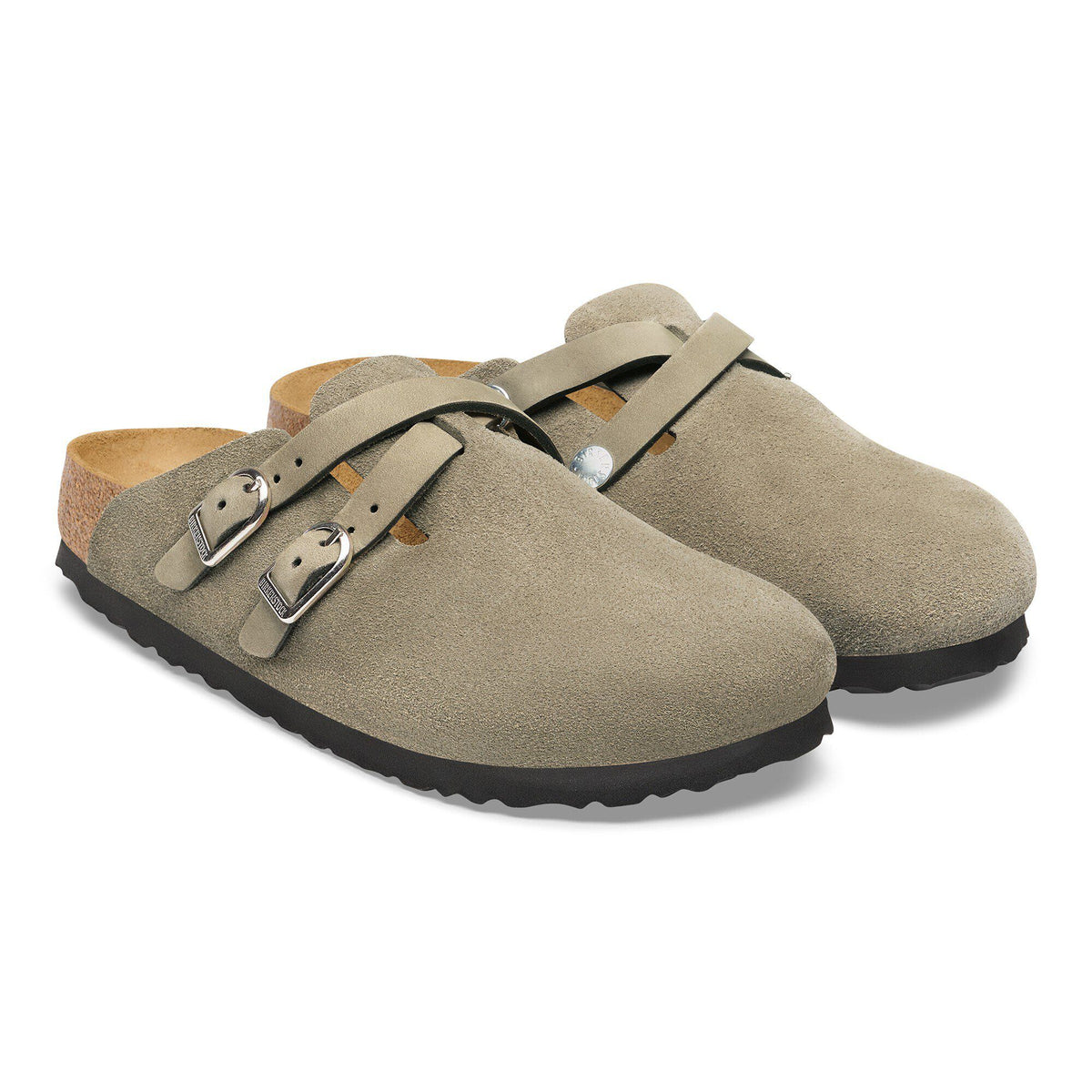 Blair Suede Leather in Color Taupe | Birkenstock