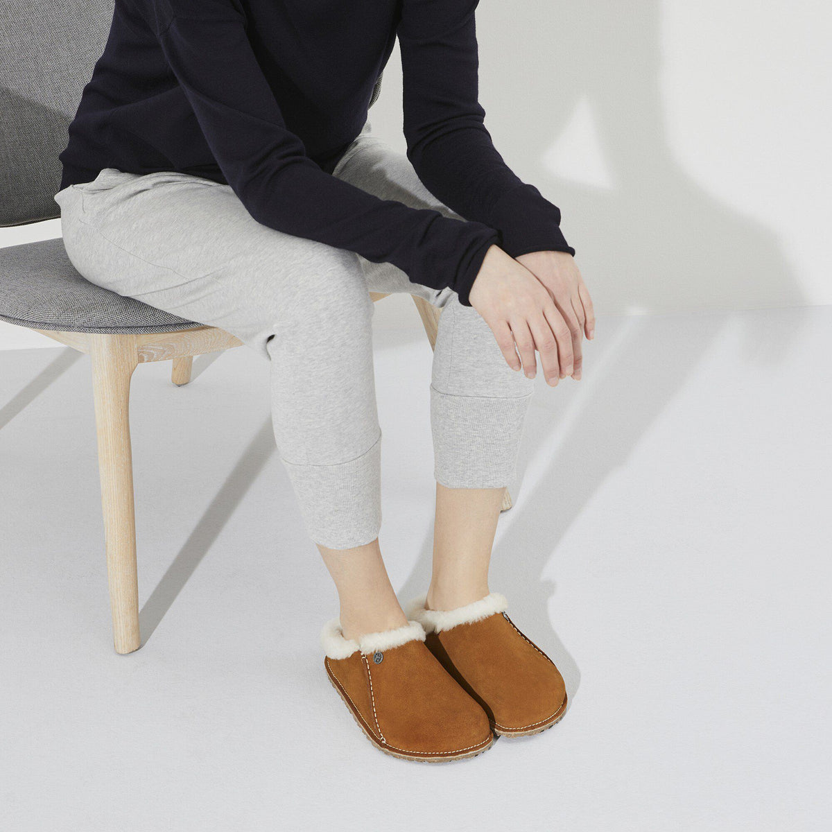 Zermatt Premium Suede Leather in Color Mink | Birkenstock