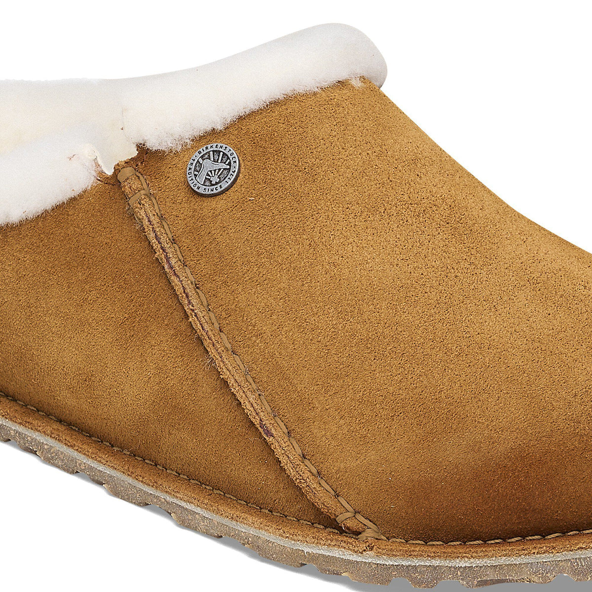 Zermatt Premium Suede Leather in Color Mink | Birkenstock
