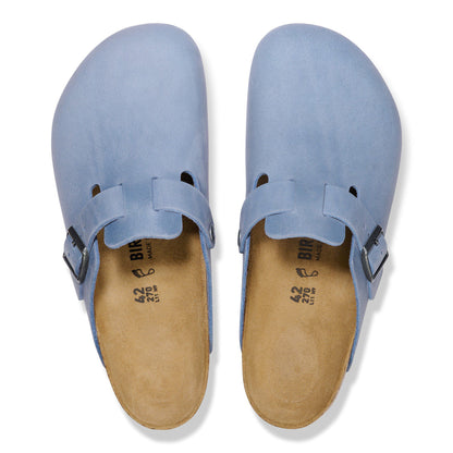 Boston Oiled Leather in Color Elemental Blue | Birkenstock