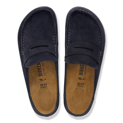 Naples Wrapped Suede Nubuck in Color Midnight Blue | Birkenstock