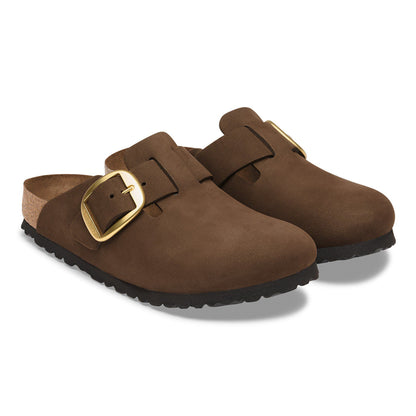 Boston Big Buckle Nubuck Leather in Color Carafe Tonal FB | Birkenstock
