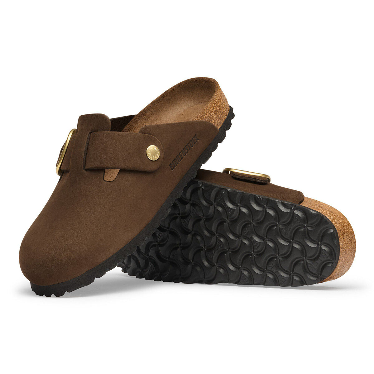 Boston Big Buckle Nubuck Leather in Color Carafe Tonal FB | Birkenstock