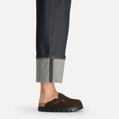 Boston Chunky Suede Leather in Color Mocha | Birkenstock