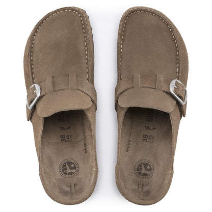 Buckley Suede Leather in Color Gray Taupe | Birkenstock