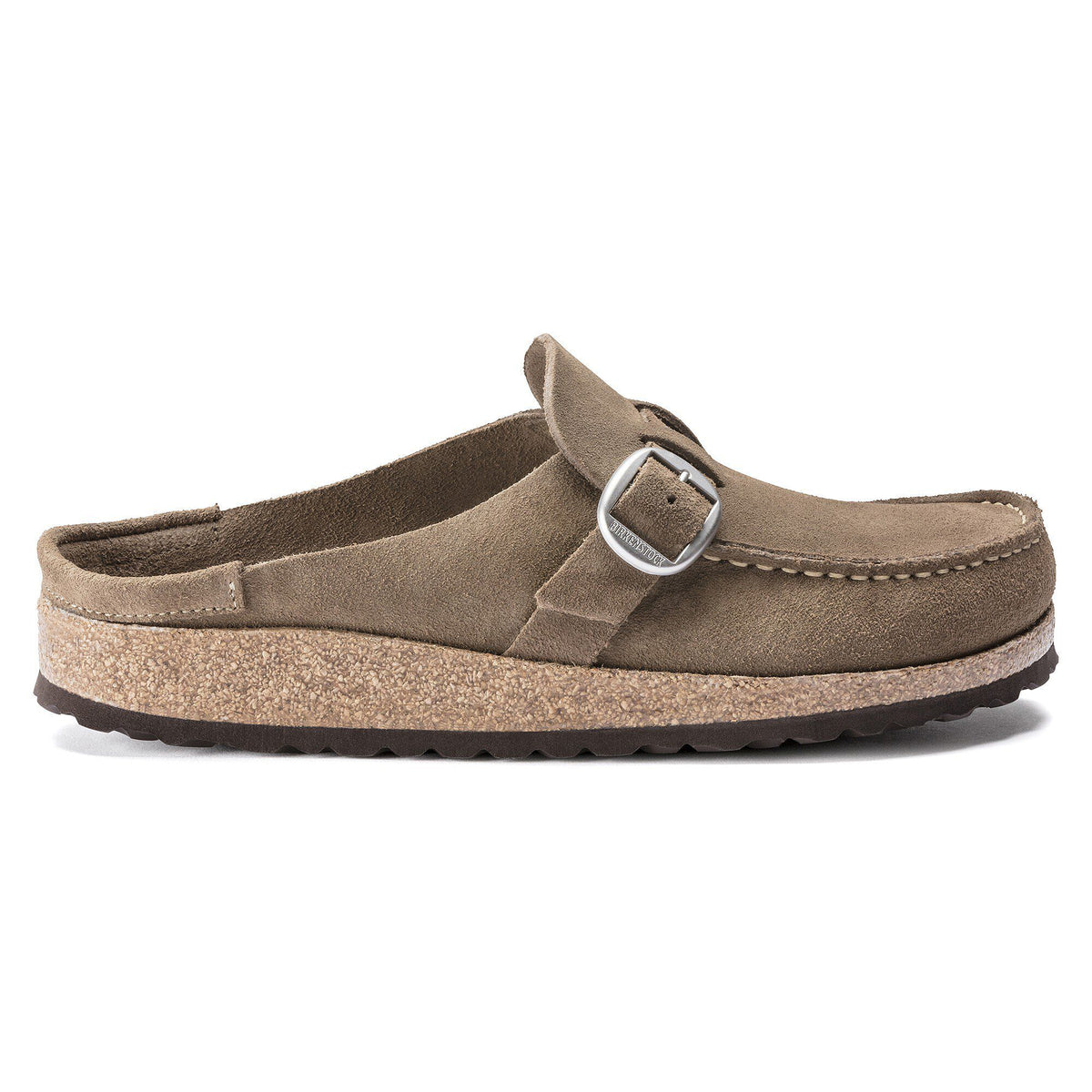 Buckley Suede Leather in Color Gray Taupe | Birkenstock