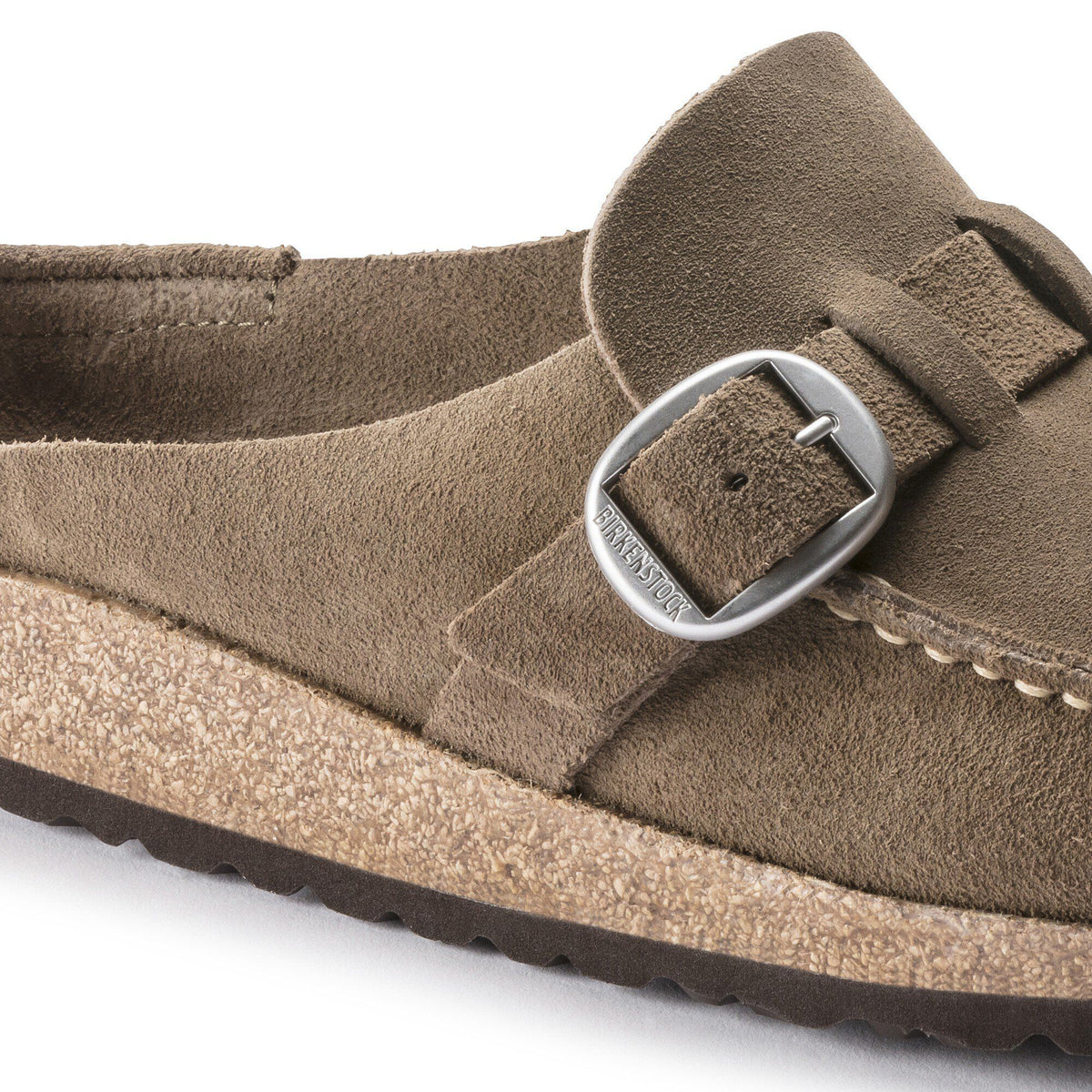Buckley Suede Leather in Color Gray Taupe | Birkenstock