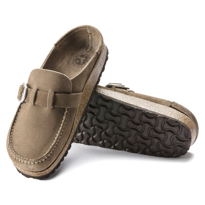 Buckley Suede Leather in Color Gray Taupe | Birkenstock