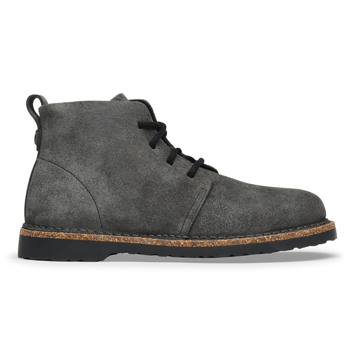 Uppsala Mid Suede Leather in Color Charcoal | Birkenstock