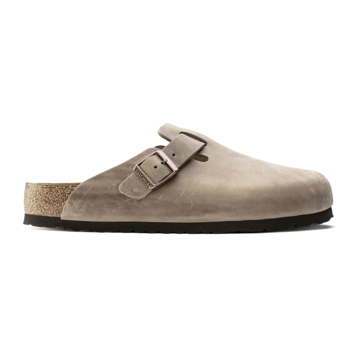 Boston Soft Footbed Oiled Leather in Color Tobacco Brown | Birkenstock
