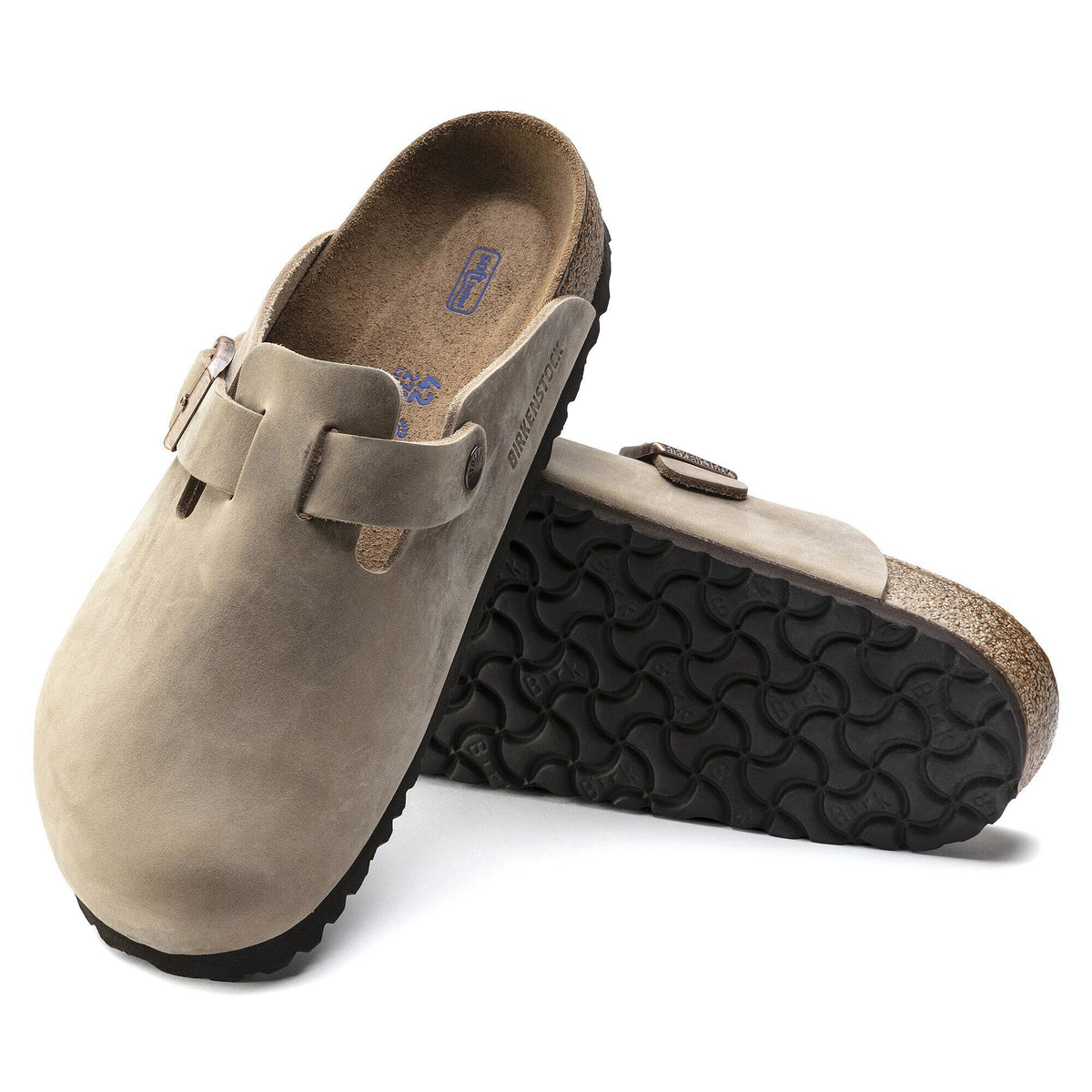 Boston Soft Footbed Oiled Leather in Color Tobacco Brown | Birkenstock