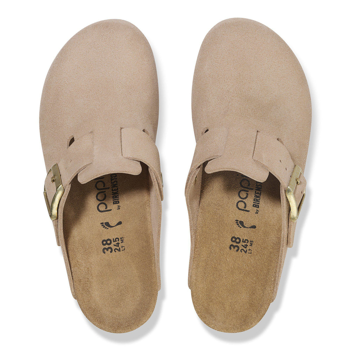 Fanny Suede Leather in Color Warm Sand | Birkenstock