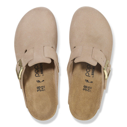 Fanny Suede Leather in Color Warm Sand | Birkenstock