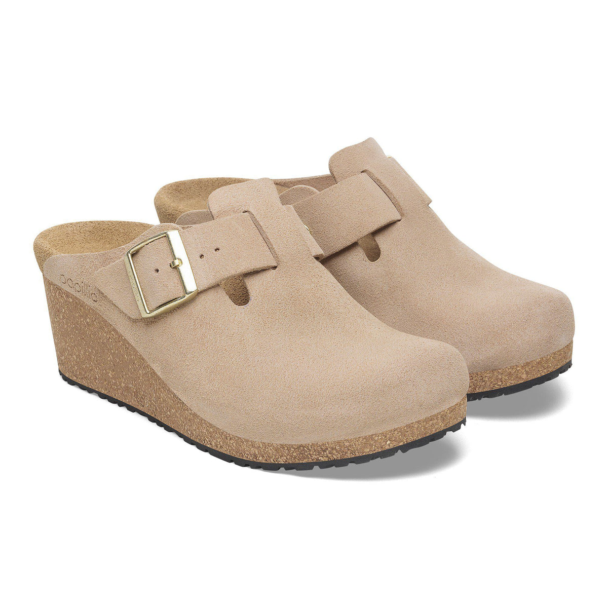 Fanny Suede Leather in Color Warm Sand | Birkenstock