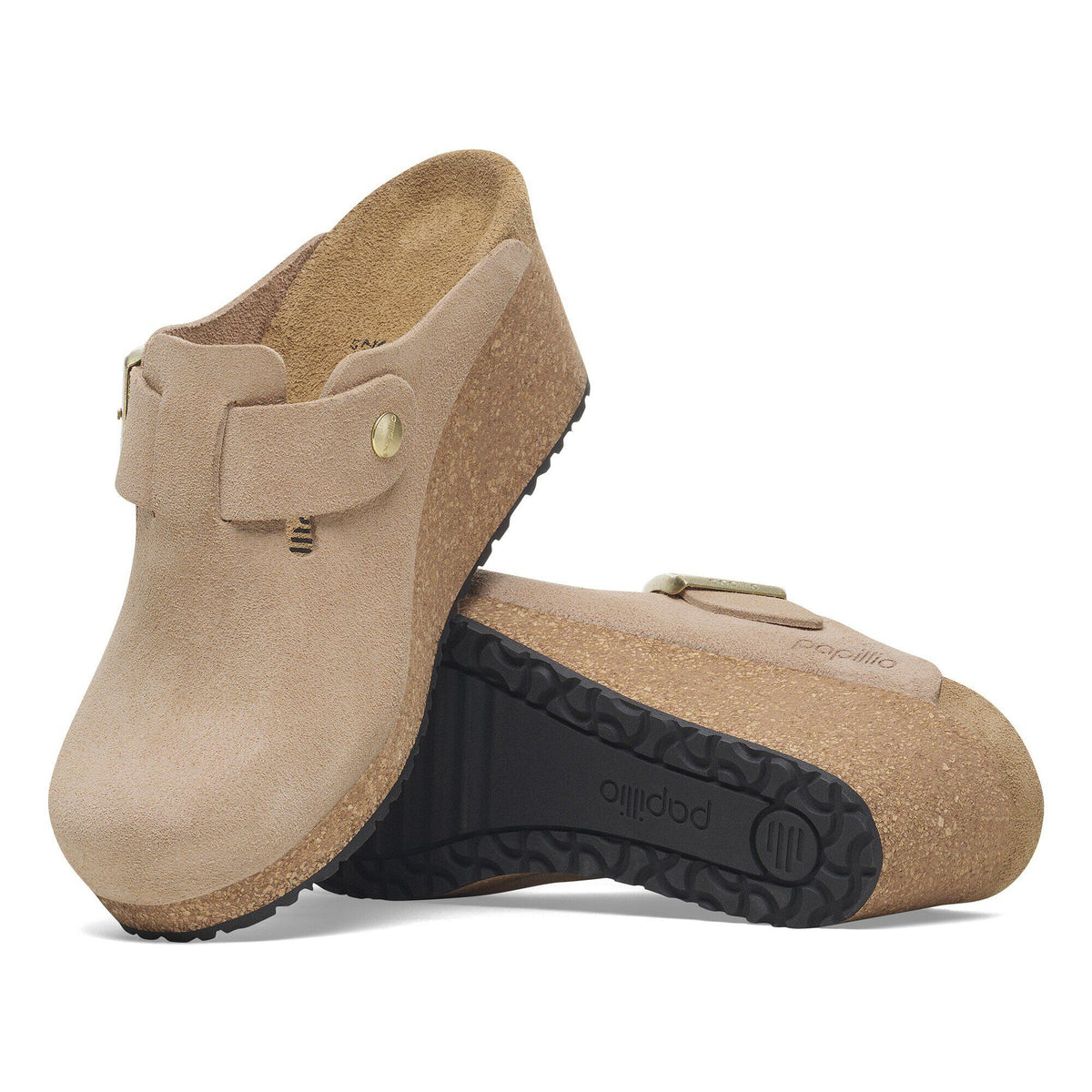Fanny Suede Leather in Color Warm Sand | Birkenstock
