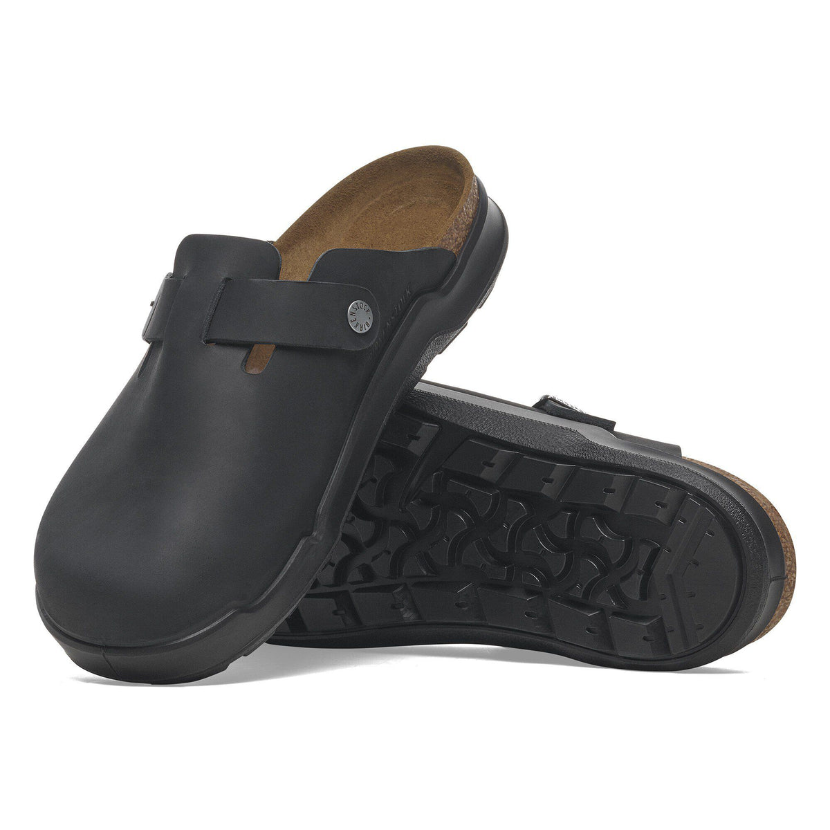 Boston Crosstown Oiled Leather in Color Black | Birkenstock
