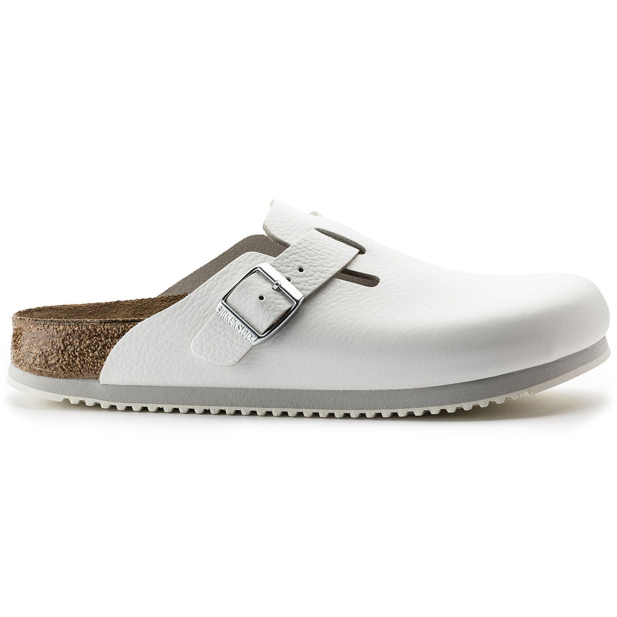 Boston Super Grip Leather in Color White | Birkenstock