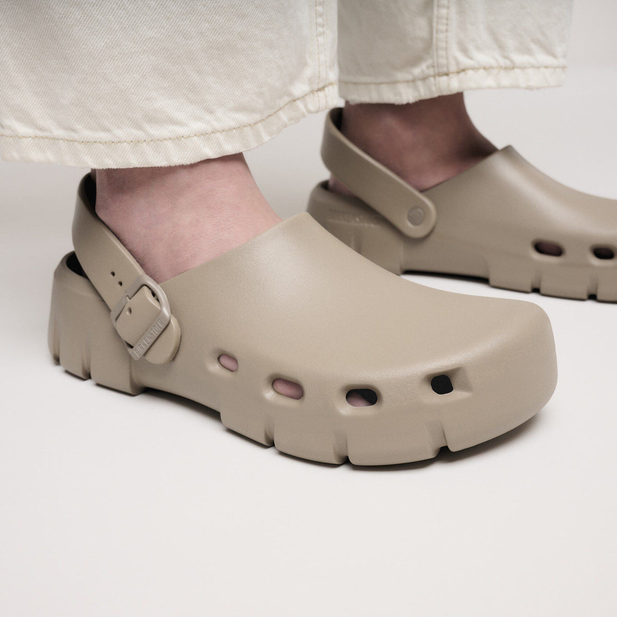 Birki Flow EVA in Color Gray Taupe | Birkenstock