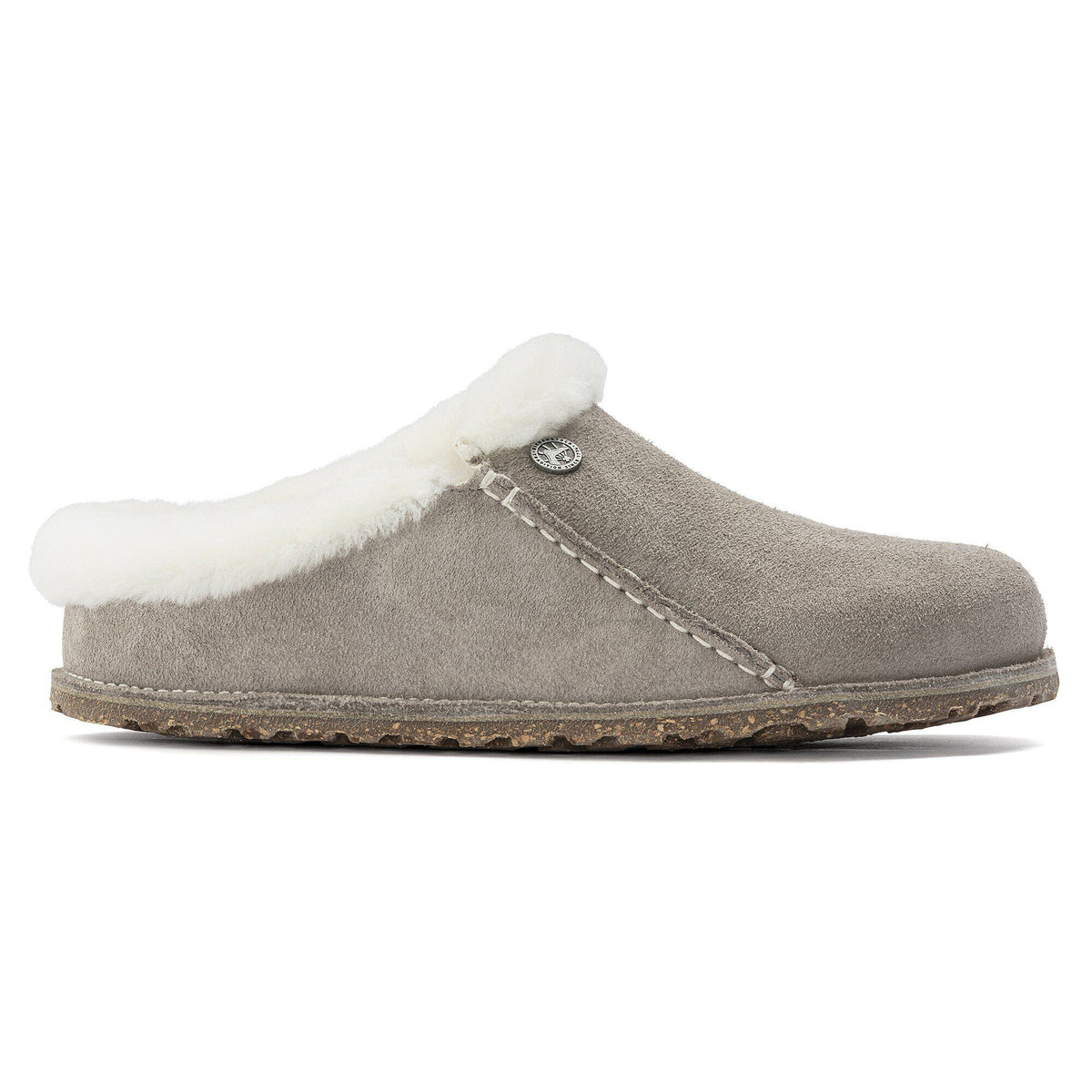 Zermatt Premium Suede Leather in Color Stone Coin | Birkenstock