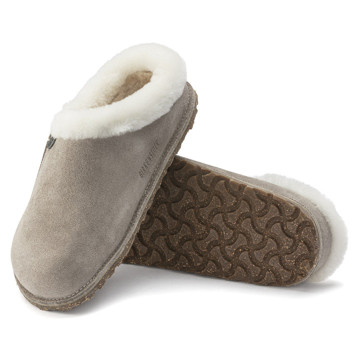 Zermatt Premium Suede Leather in Color Stone Coin | Birkenstock