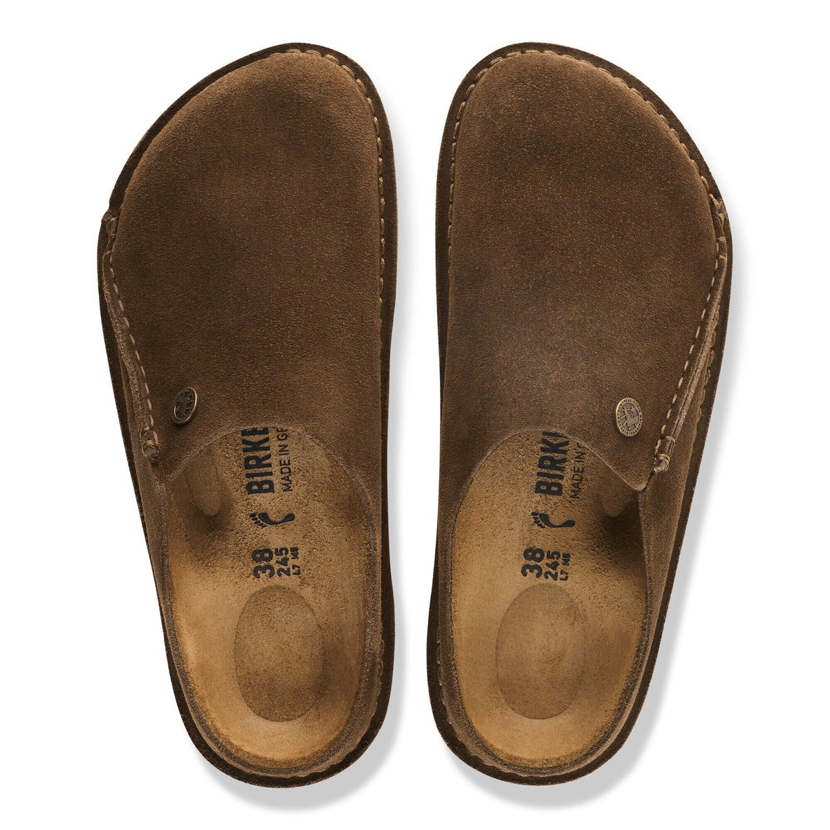 Zermatt Premium Suede Leather in Color Carafe | Birkenstock