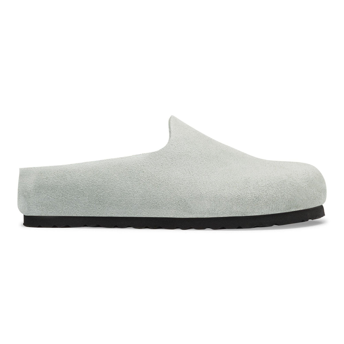 Amsterdam Wrapped Suede Leather in Color Pure Sage | Birkenstock
