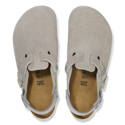 Tokio Suede Leather in Color Stone Coin | Birkenstock