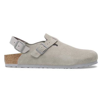 Tokio Suede Leather in Color Stone Coin | Birkenstock