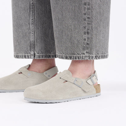 Tokio Suede Leather in Color Stone Coin | Birkenstock