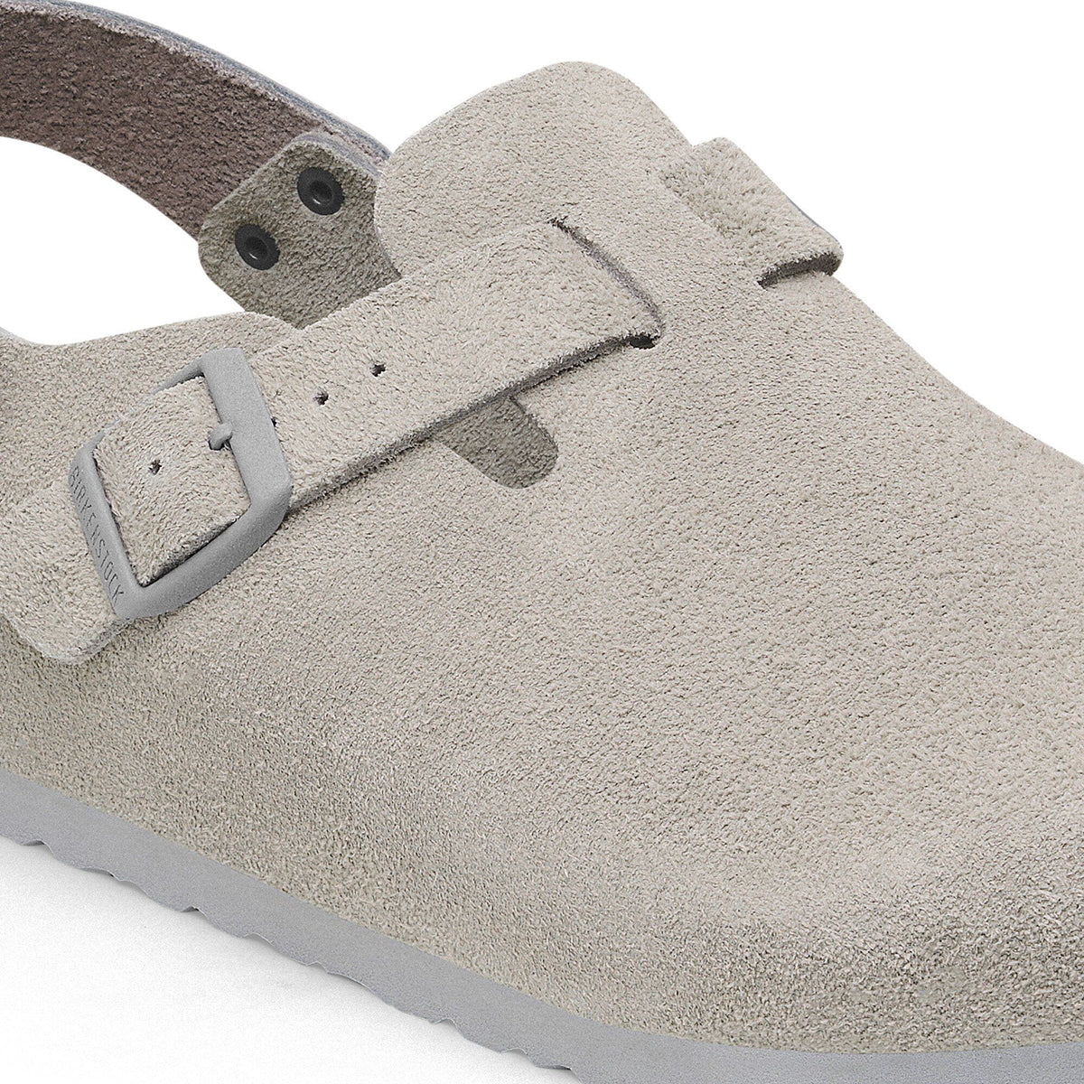 Tokio Suede Leather in Color Stone Coin | Birkenstock