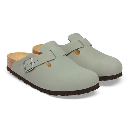 Boston Oiled Leather in Color Pure Sage | Birkenstock