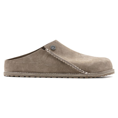 Zermatt Premium Suede Leather in Color Gray Taupe | Birkenstock