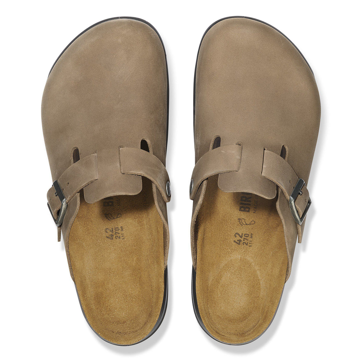 Boston Crosstown Oiled Leather in Color Tobacco Brown | Birkenstock