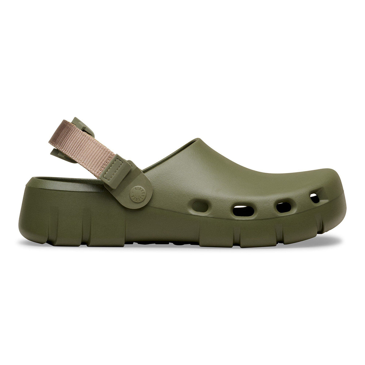 Birki Flow EVA in Color Khaki/Gray Taupe | Birkenstock