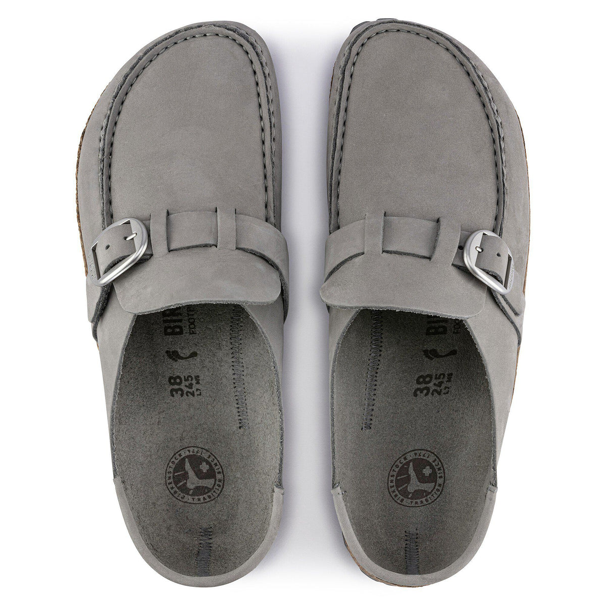 Buckley Nubuck Leather in Color Dove Gray | Birkenstock