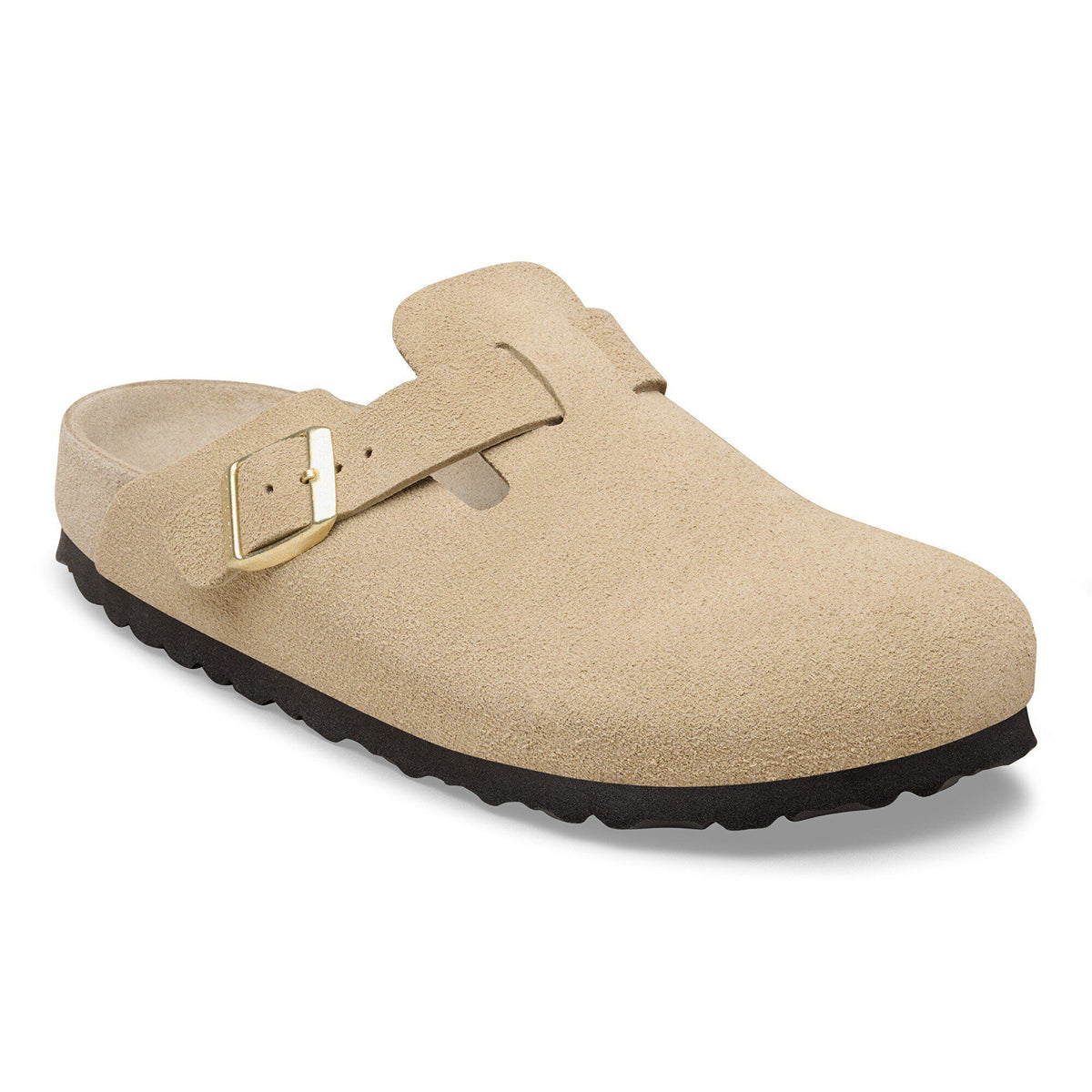 Boston Suede Leather in Color Taupe | Birkenstock