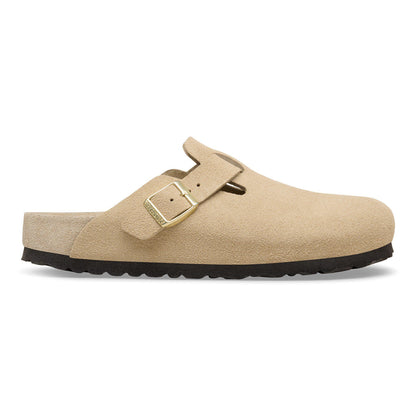 Boston Suede Leather in Color Taupe | Birkenstock
