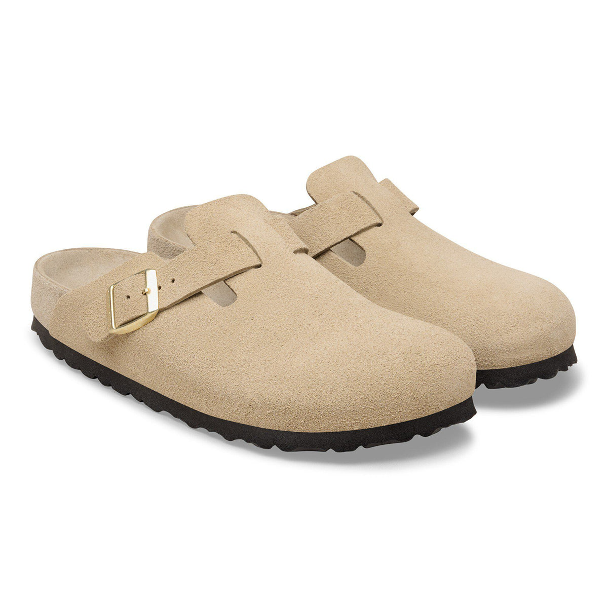Boston Suede Leather in Color Taupe | Birkenstock