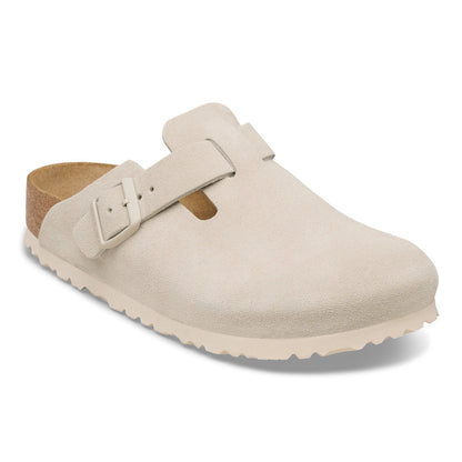 Boston Suede Leather in Color Oyster | Birkenstock