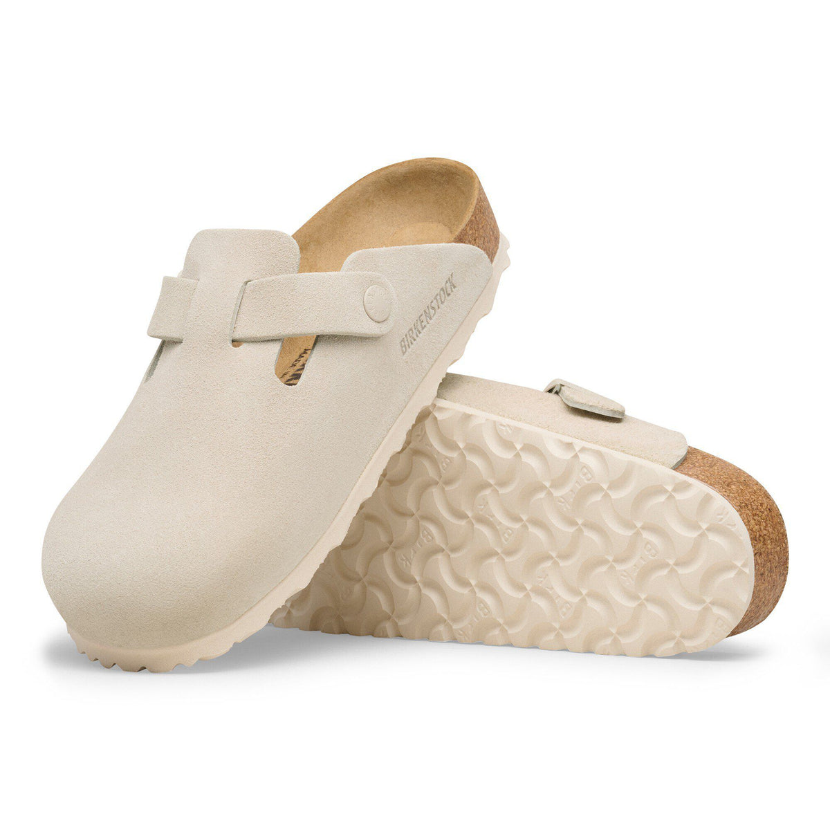 Boston Suede Leather in Color Oyster | Birkenstock